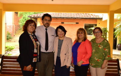 Dra. Fabiana Michel, Dr. José Luis Molinas, Dra. Sueli Suga, Lic. Epifania Gómez, Lic. Ma. Antonia Mendoza